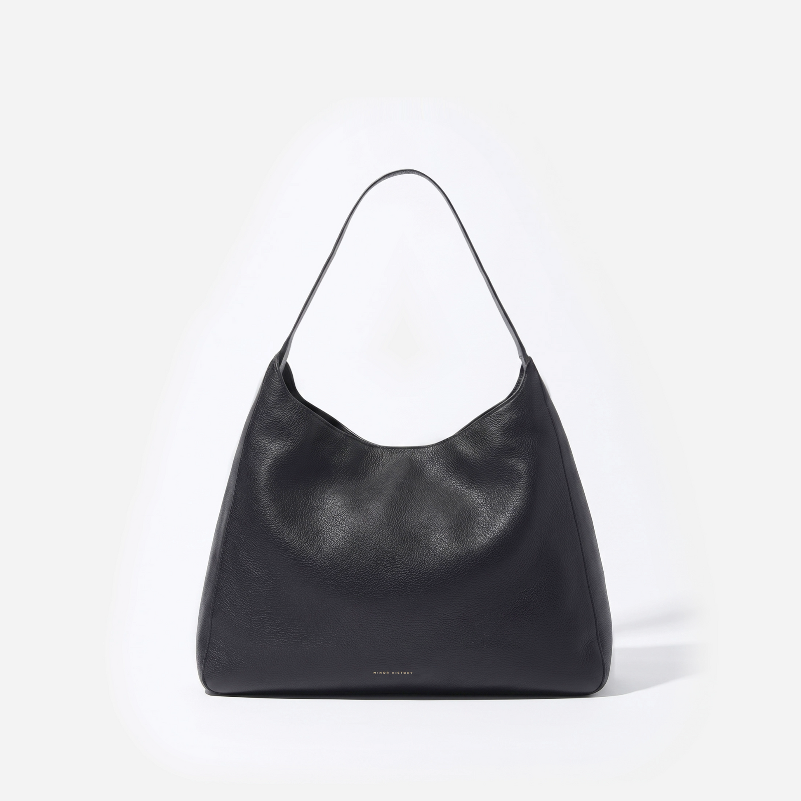 The Overtime Lite in Black full-grain leather -Black
