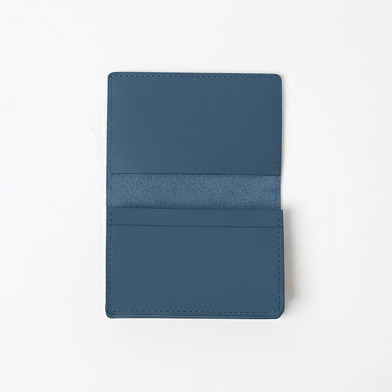 Black cardholder with 'Minor History' branding on a white background -Black