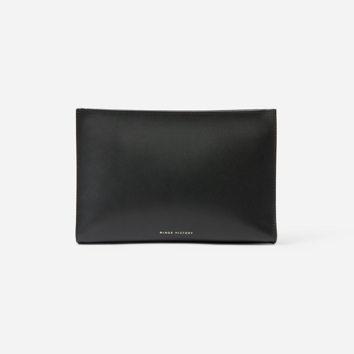 High-resolution image of Minor History leather bag collection - Black