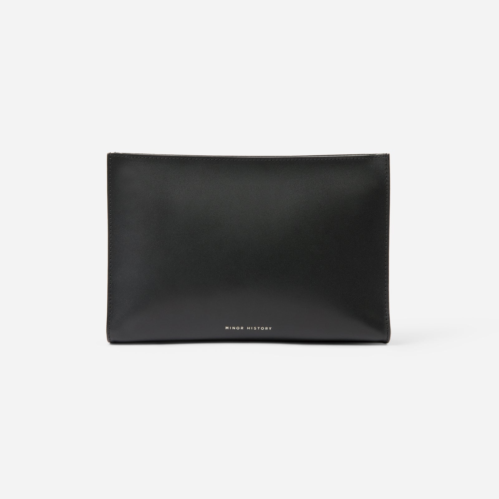 High-resolution image of Minor History leather bag collection - Black