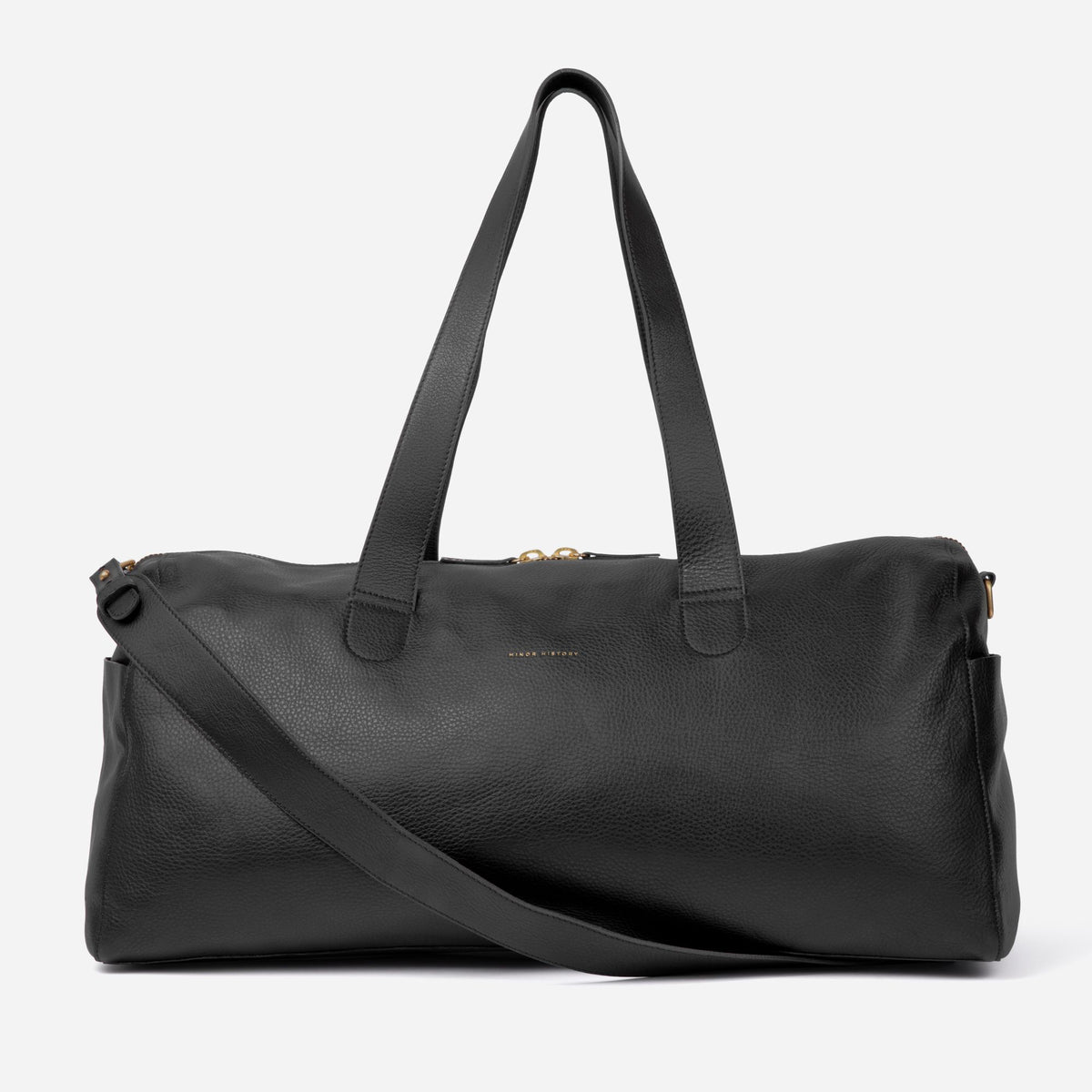 Fashion image featuring Minor History leather products - Black
