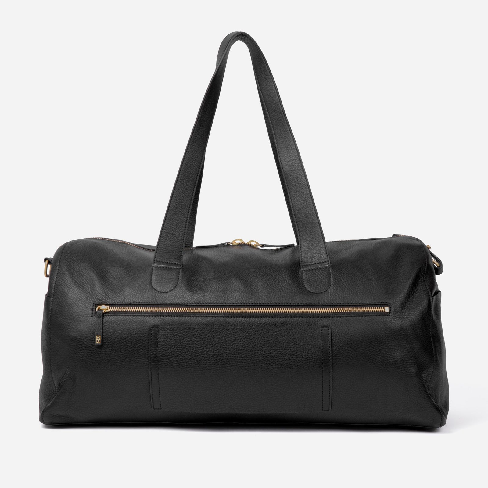 Studio shot of Minor History leather bag collection  - Black