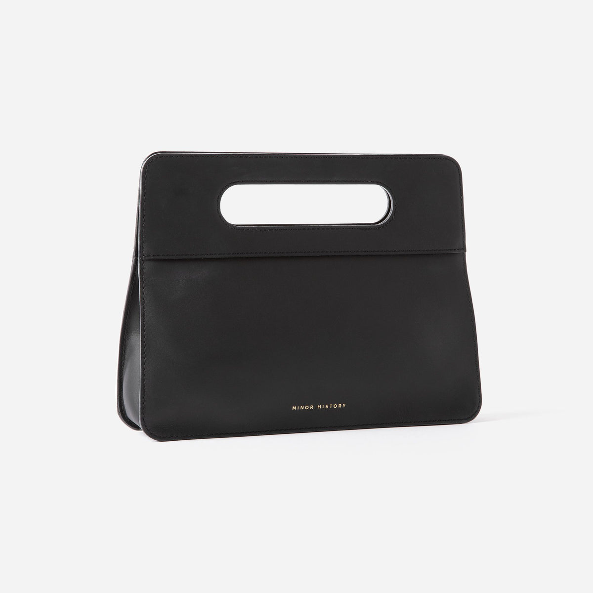 Product styling photo featuring Minor History handbag with natural lighting  - Black