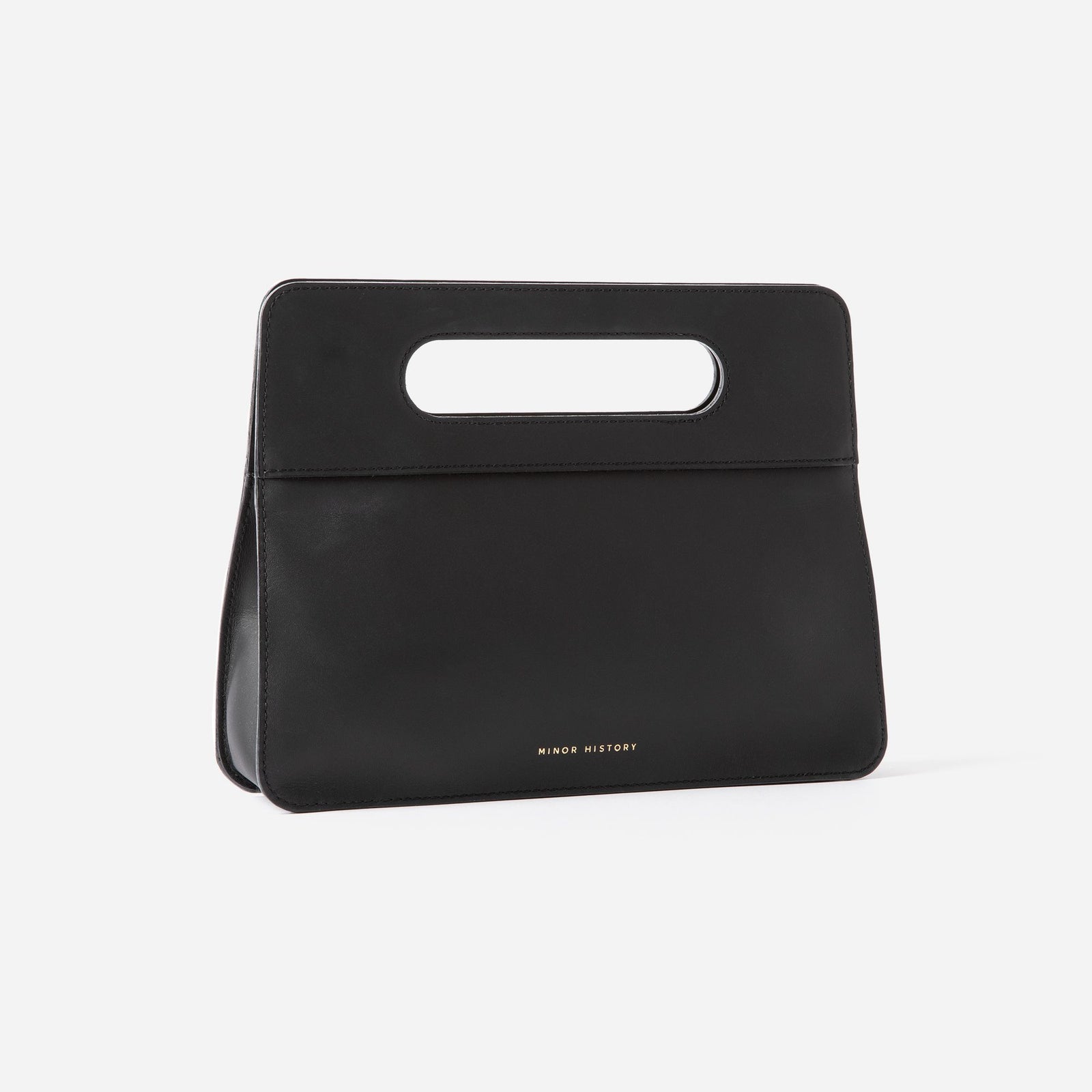 Product styling photo featuring Minor History handbag with natural lighting  - Black